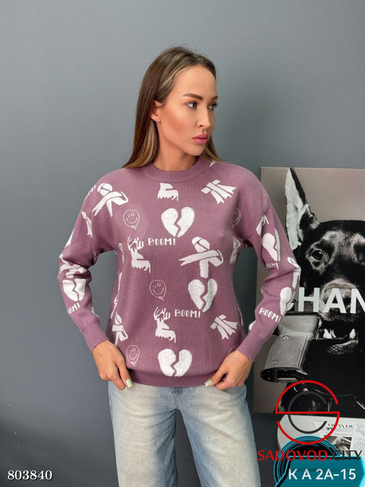 Женский шерстяной свитер - Bruno фото 8