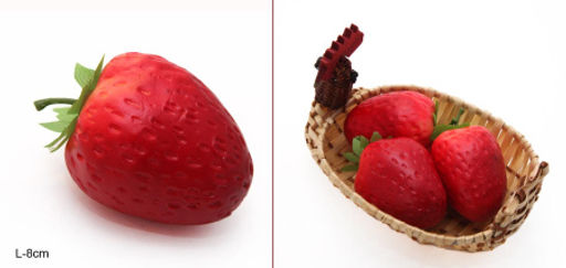 Муляж Клубника 9 см / 33-15 /уп 150/300/ - ГалеонТрейд фото 3