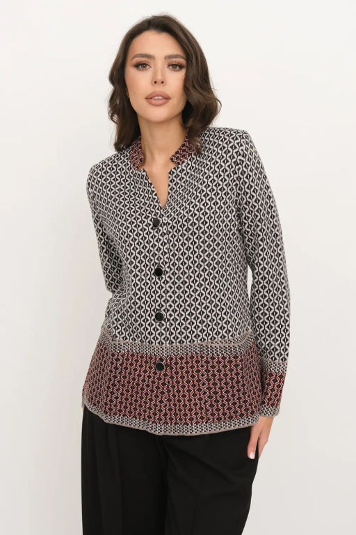 ЗЛАТА Жакет М 3158/терракот