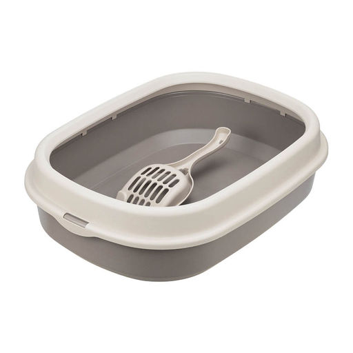 Лоток-туалет д/животных "Ля-Мурр" 480*355*130мм низкий борт, совок арт. М1832