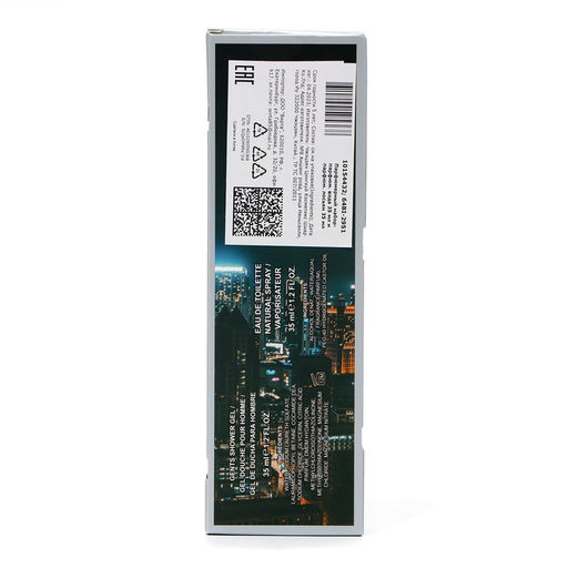 Парфюмерный набор мужской Night Lure: Туалетная вода, 35 мл + Гель для душа, 35 мл