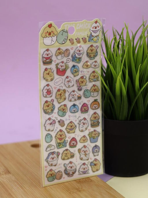 Наклейки "Wind-up duck" (20,5*9 см)