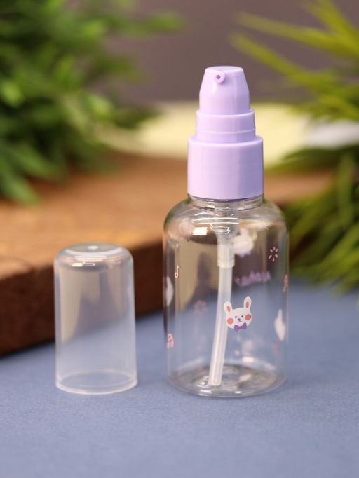 Дорожная бутылочка "Animal aloha hare", purple (50 ml)