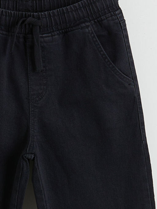 Beli Lastikli Erkek ?ocuk Jean Pantolon