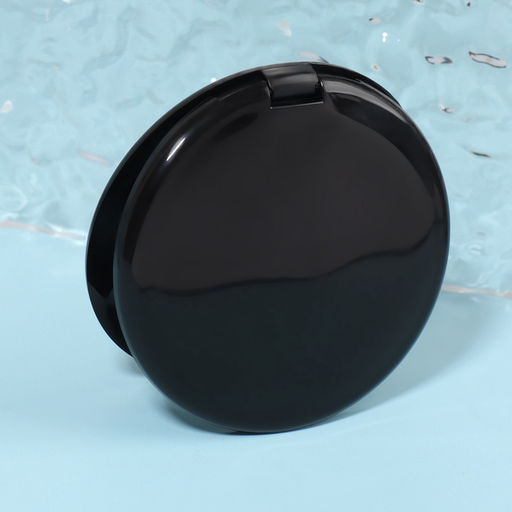 Зеркало складное «Классика», d=7 см, цвет чёрный