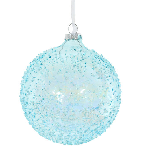 Украшение новогоднее "Шар", D 10 см, L10 W10 H10 см, 3в.