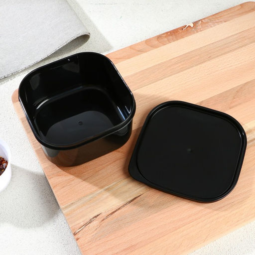 Цена за 2 шт. Ланч - бокс квадратный Обед воина, 700 мл - Сима-ленд фото 3