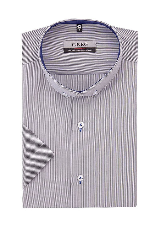 Сорочка мужская короткий рукав GREG 311/109/03/KZS/b/1  фото 2