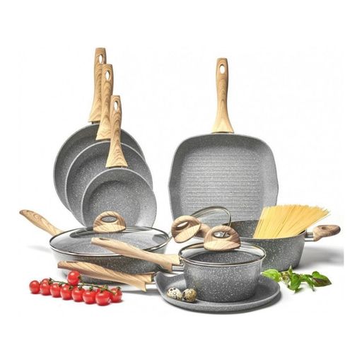 Сковорода Walmer Stonehenge, 26 см, цвет серый  фото 10