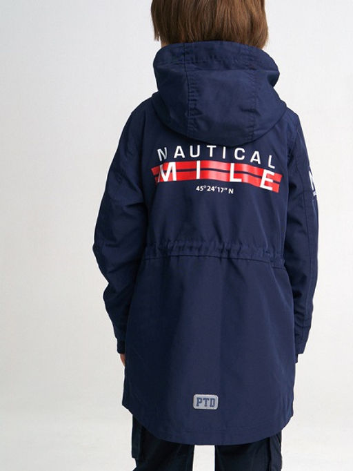 12212165 Куртка с полиуретановым покрытием для мальчиков