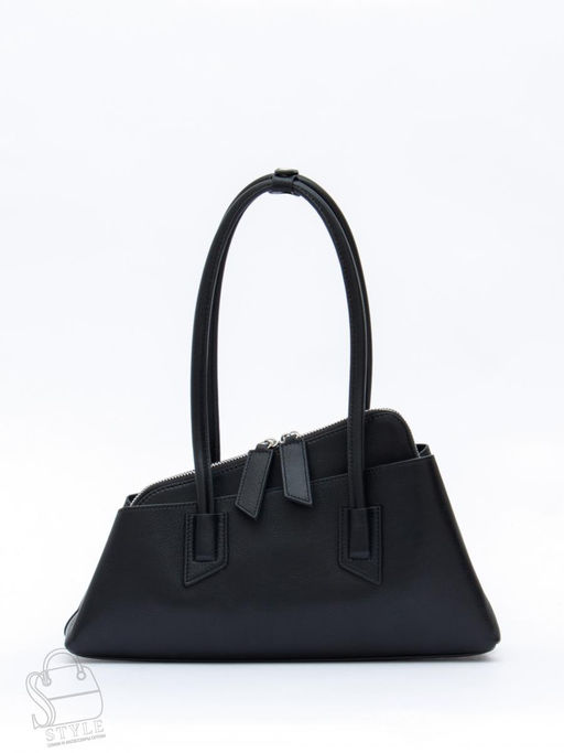 Сумка женская кожаная 6006L black Polina&Eiterou  в Новосибирске