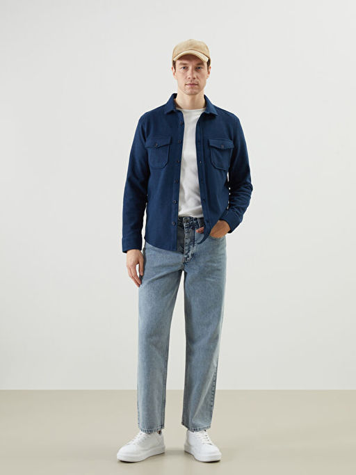 Slim Fit Uzun Kollu Erkek G?mlek