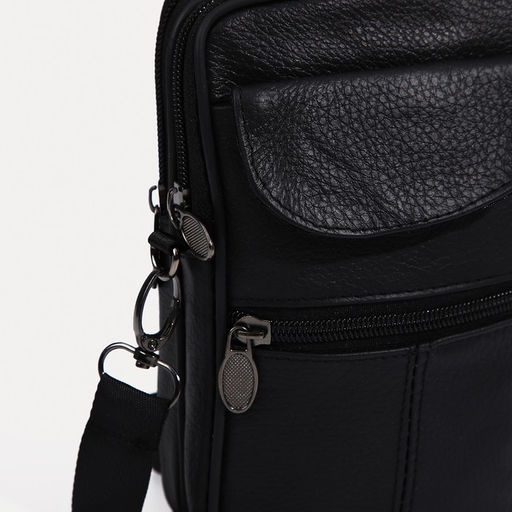 Сумка мужская, цвет черный - Simaland фото 3