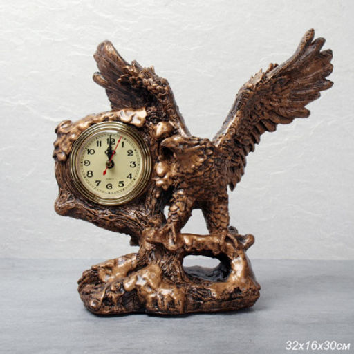 Часы статуэтка Орел 32x30 см / 3533A /уп.12/ - ГалеонТрейд фото 5