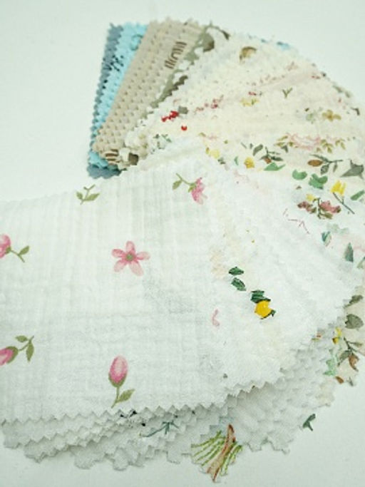 Комплект образцов Муслин принт №1