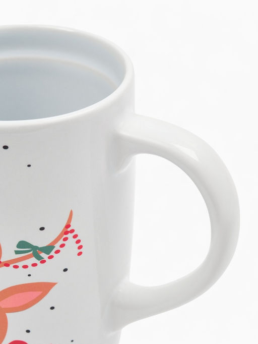 Кружка чайная новогодняя Оленёнок, 530 мл