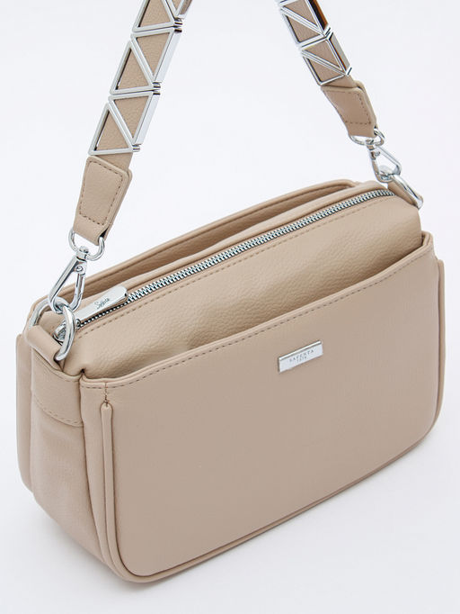 Сумка 28214 white Velina Fabbiana-Safenta