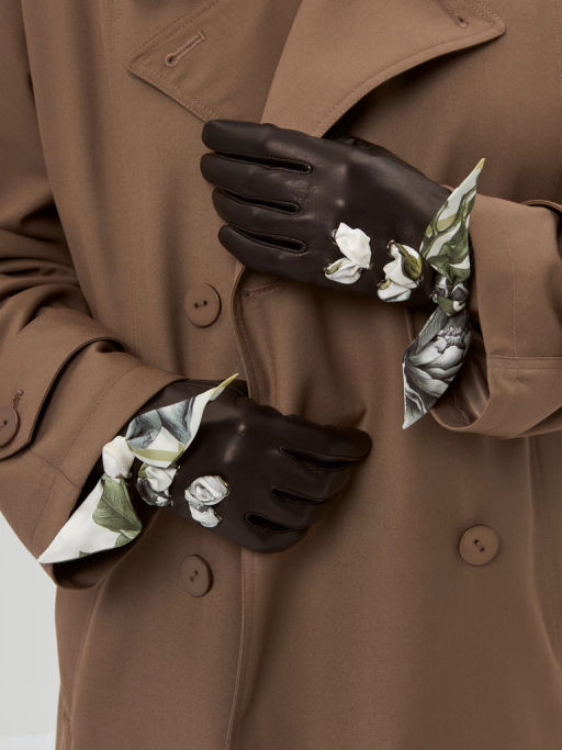 Перчатки женские ш/п IS12701 black - Eleganzza фото 6