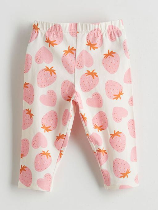 ?ilek Bask?l? K?z ?ocuk 3/4 Tayt