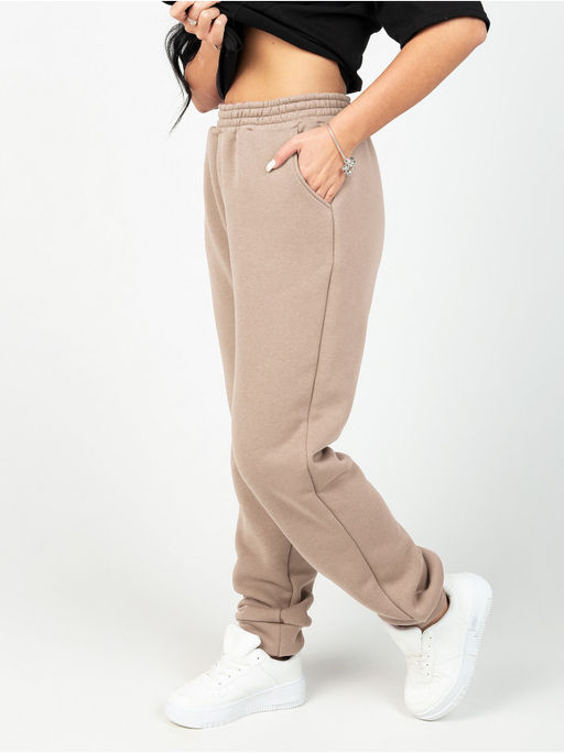 Брюки "Теплые" какао