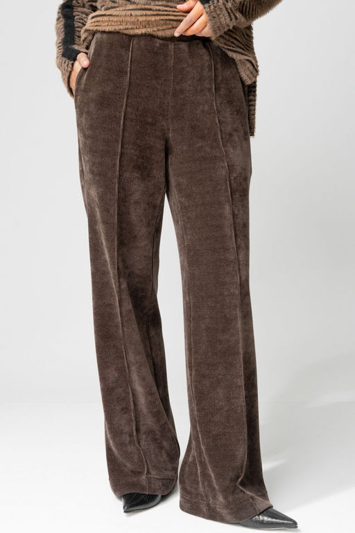 Брюки LAIKONY 693-2 капучино+ кант  фото 4