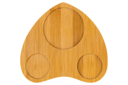 Набор - сахарница 440 мл 16*17*8,5 см Сфера с ложкой + солонка + перечница на дер. подст. - Elan gallery фото 11