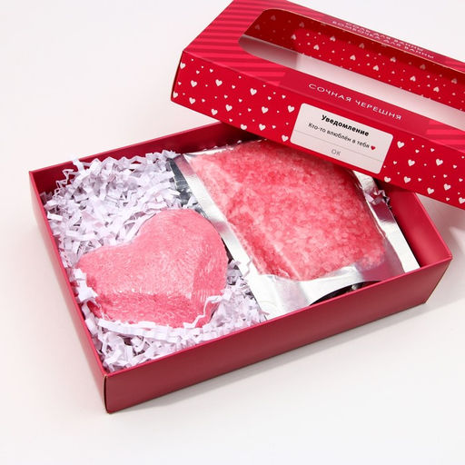 Соль и бомбочка для ванны Уведомление, подарочный набор косметики, ЧИСТОЕ СЧАТЬЕ - Чистое счастье фото 8