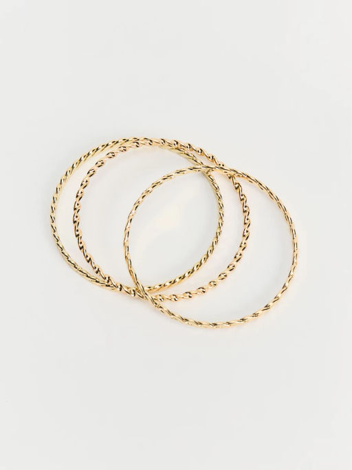 Набор тонких браслетов ZR2605060319-6 / Zarina  фото 6