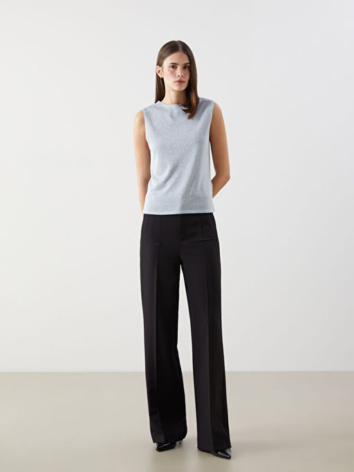 Bisiklet Yaka Kad?n Triko S?veter