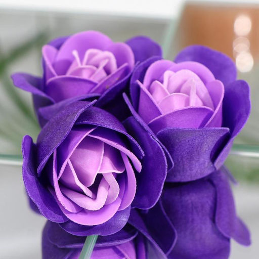 Мыльные розы, трёхцветные, набор 6 шт. - SB BEAUTY фото 6