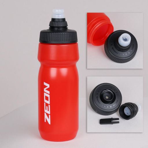 Бутылка для воды велосипедная ZEON WB230 гоночная, клапан NEW кэмэлбак, пищевой hi-quality PP, 700ML цвет red/уп100 - Галеонтрейд фото 6
