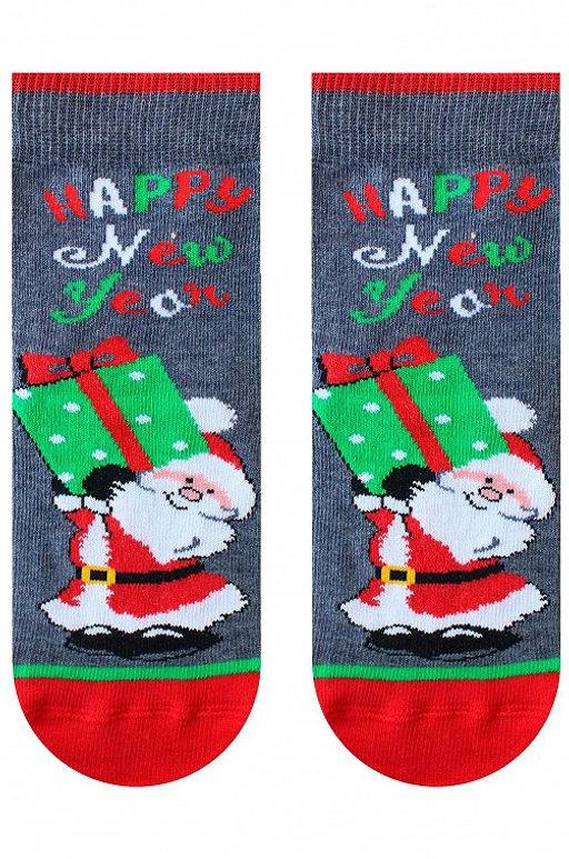 Детские носки с новогодним рисунком Брестские  фото 7