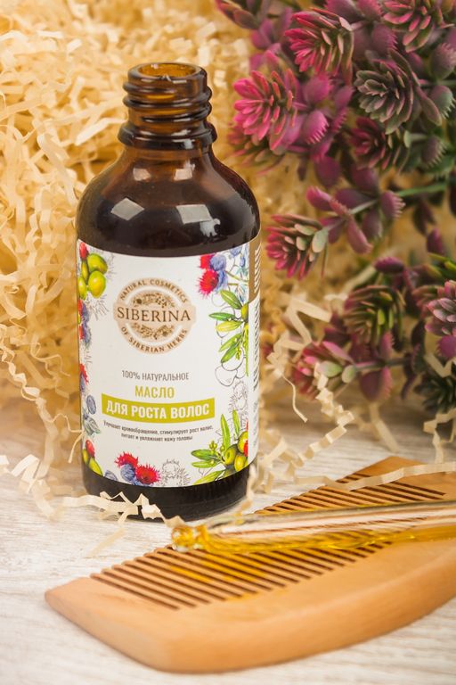 Масло Для роста волос - Siberina фото 6
