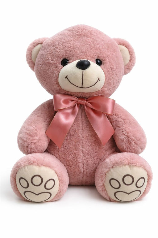 Мишка с бантиком и пяточками, 32см. (Белоруссия)