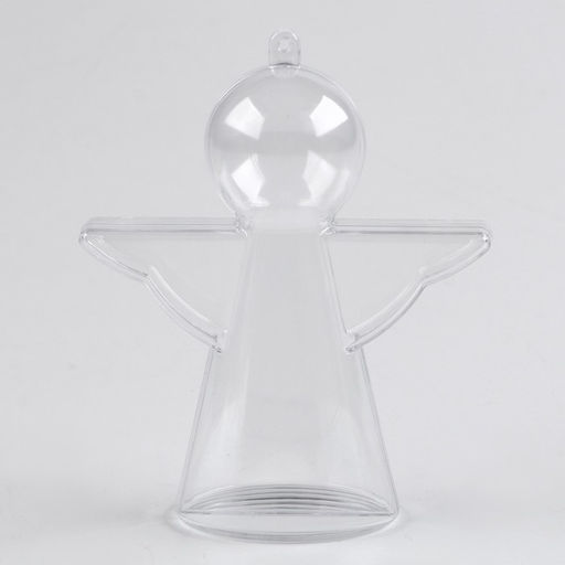 Заготовка - подвеска, раздельные части «Ангел», размер собранной: 10×9×4 см