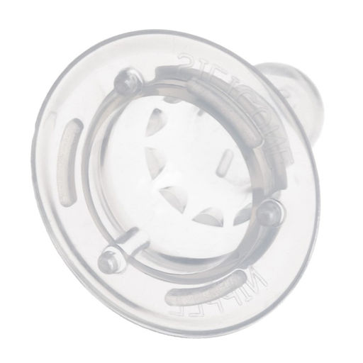 Бутылочка для кормления Basic, классическое горло, стекло, медленный поток., 60 мл., от 0 мес., белая