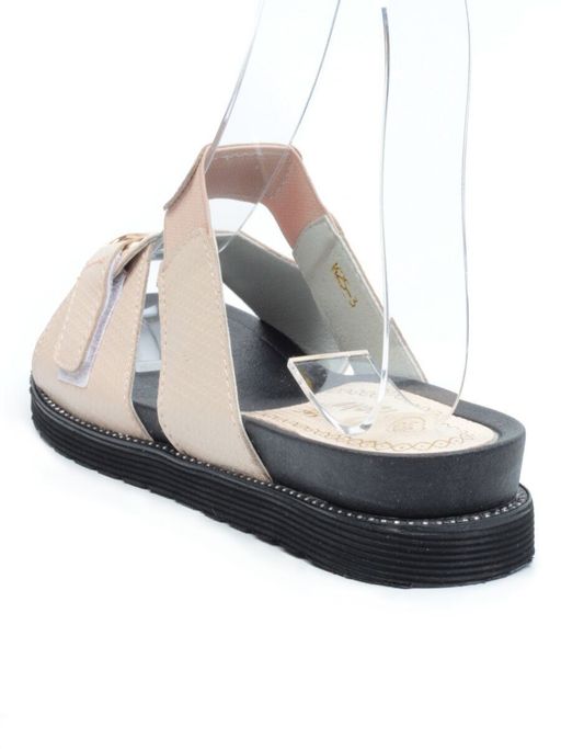 08-K25-3 BEIGE Сандалии женские - No name фото 5