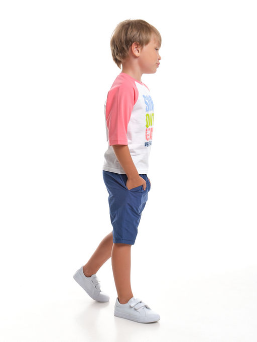 Футболка с принтом UD 0755 коралловый - Mini maxi фото 3