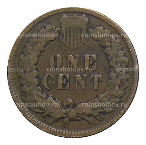 Монета 1 цент 1906 года США