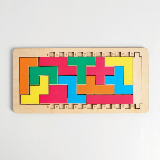 Головоломка-конструктор с уровнями сложности