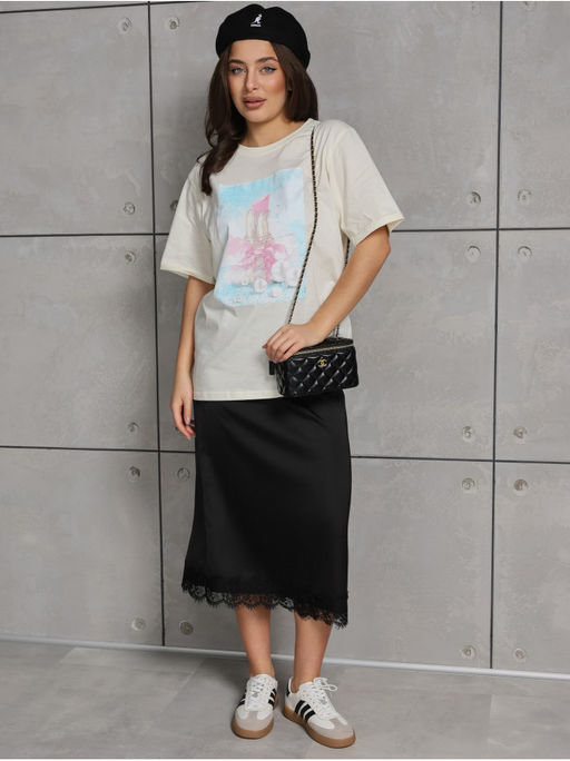 Футболка Помада Желтый Женская - София фото 6