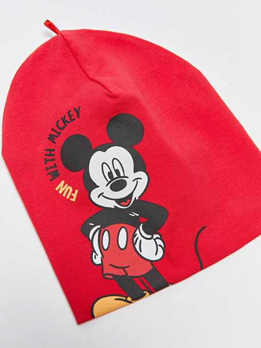 Mickey Mouse Bask?l? Erkek Bebek Bere 2li - Waikiki фото 2