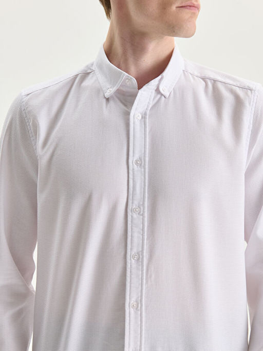 Slim Fit Uzun Kollu Arm?rl? Erkek G?mlek