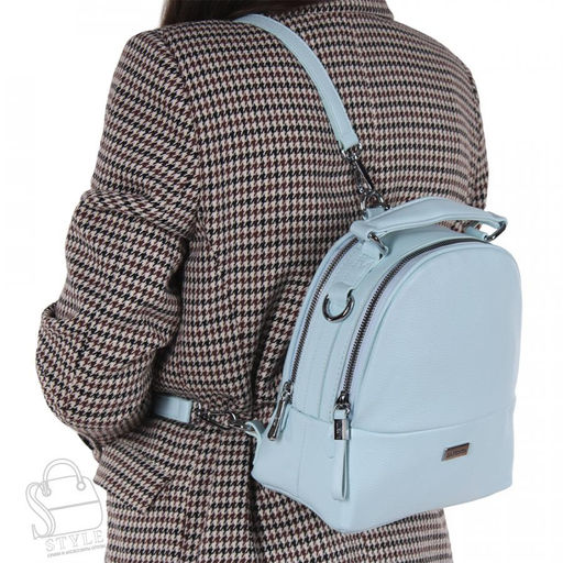 Рюкзак женский 670091 blue Velina Fabbiano-Safenta/30 в Новосибирске