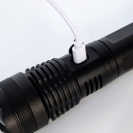 Фонарь ручной аккумуляторный, 12 Вт, 340 лм, P50, 5 режимов, 17 х 4 см - Simaland фото 3