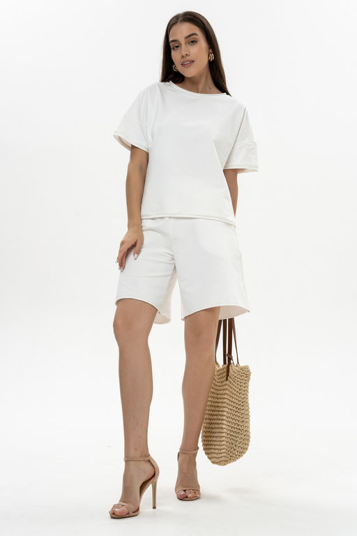 футболка хлопок с лайкрой - Solo mio фото 11