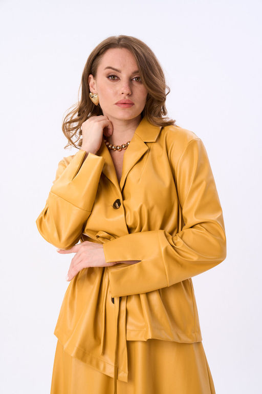 Костюм NIKVA н917-9 горчица фото 5