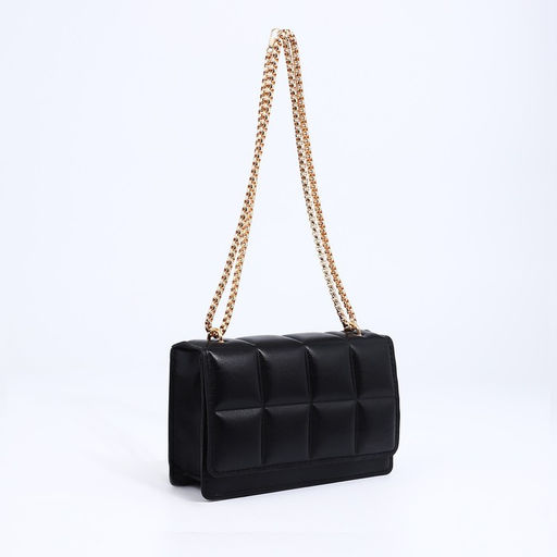 Сумка мессенджер на молнии, цвет чёрный - Simaland фото 3