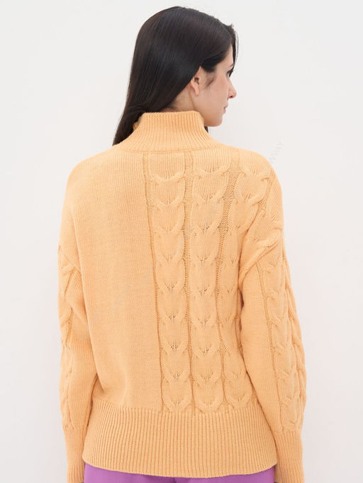 Свитер женский 9232-94016. 297 персиковый крем