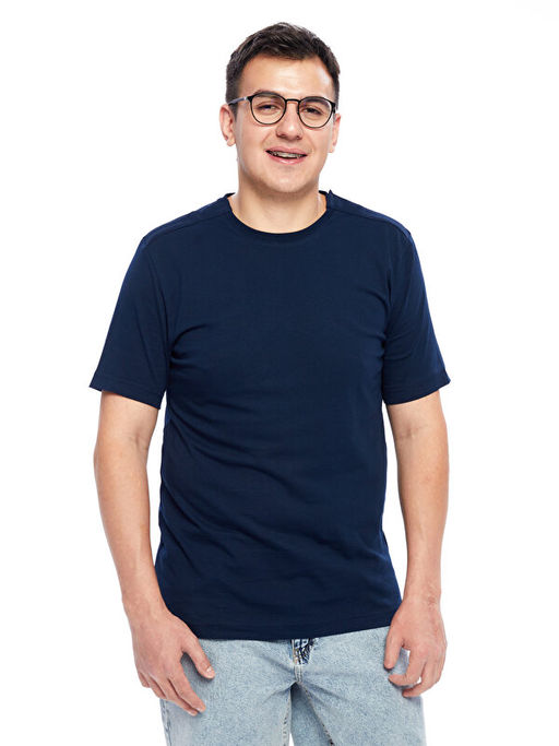 Bisiklet Yaka K?sa Kollu Erkek Ti??rt